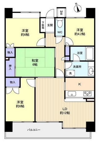 不動産,千葉市,実籾駅,マンション,間取り